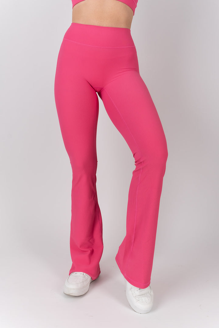 GlamRib Flared Leggings  