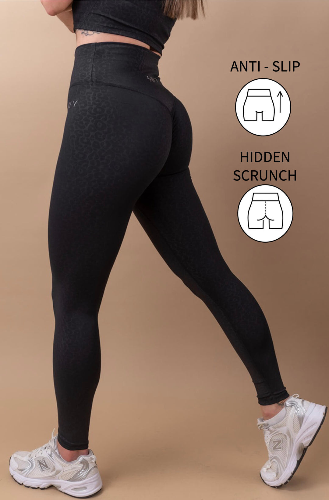 Softline leggings con scrunch