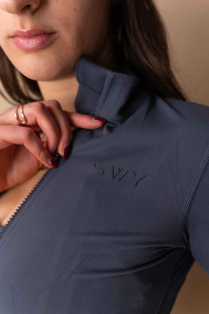 SoftLux Shirt With Zip