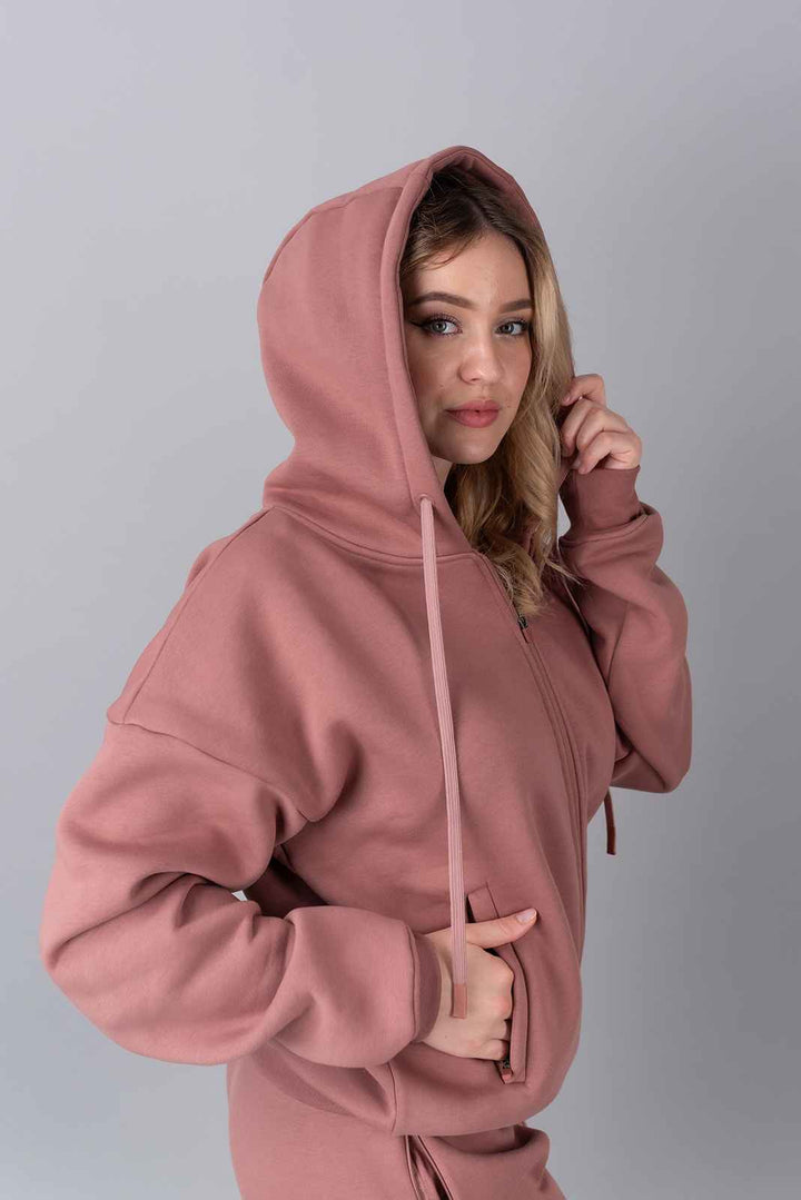 Chalk Long Hoodie